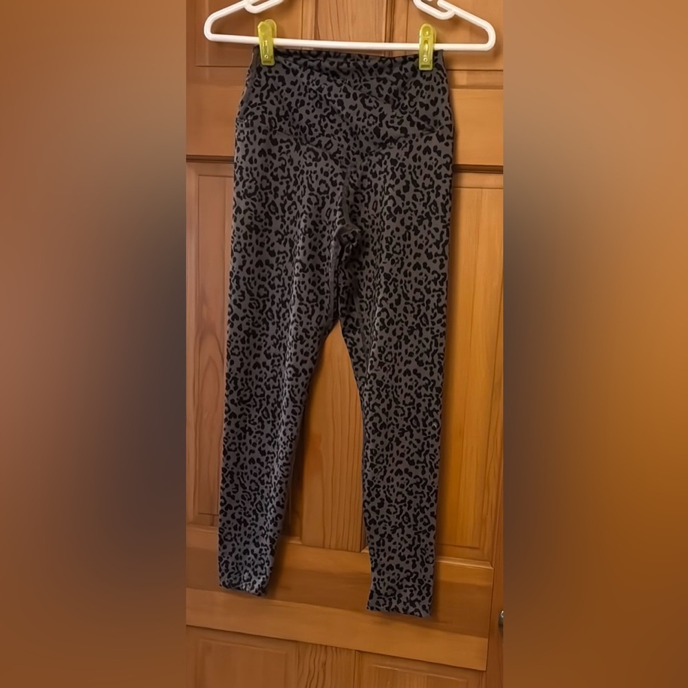 Leopard Print Kids Leggings
